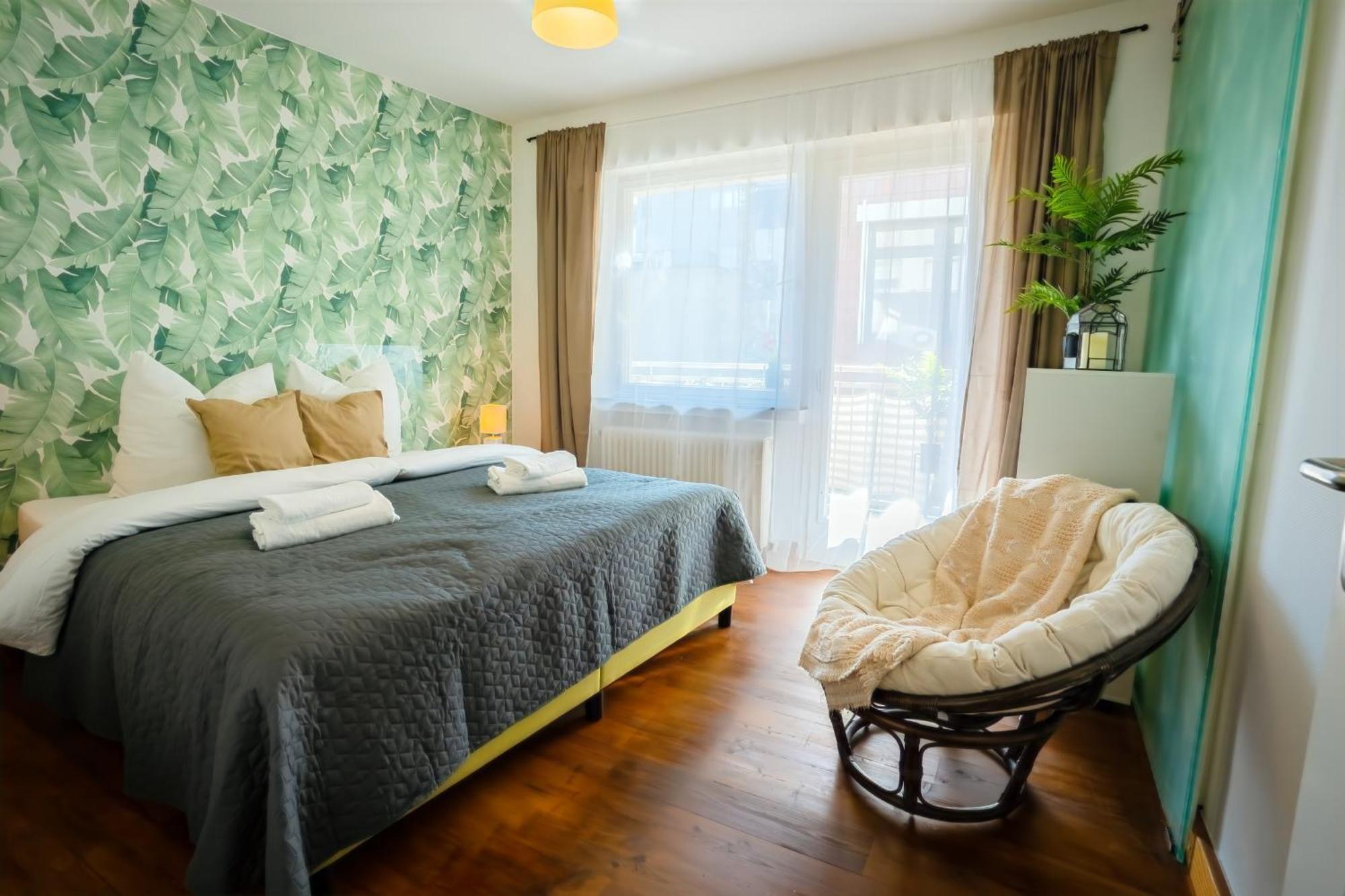 The Big Muenster Fuer Bis Zu 12, Whirlpool, Sauna, Zentral, Tischfussball, Balkon, Gasgrill Ulm Exterior foto